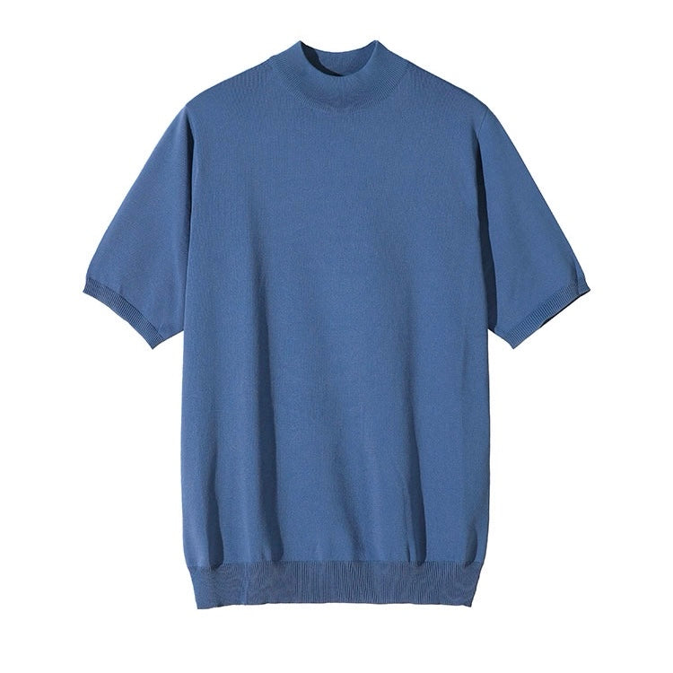 Half-Turtleneck Knit T-Shirt 【MC0252】