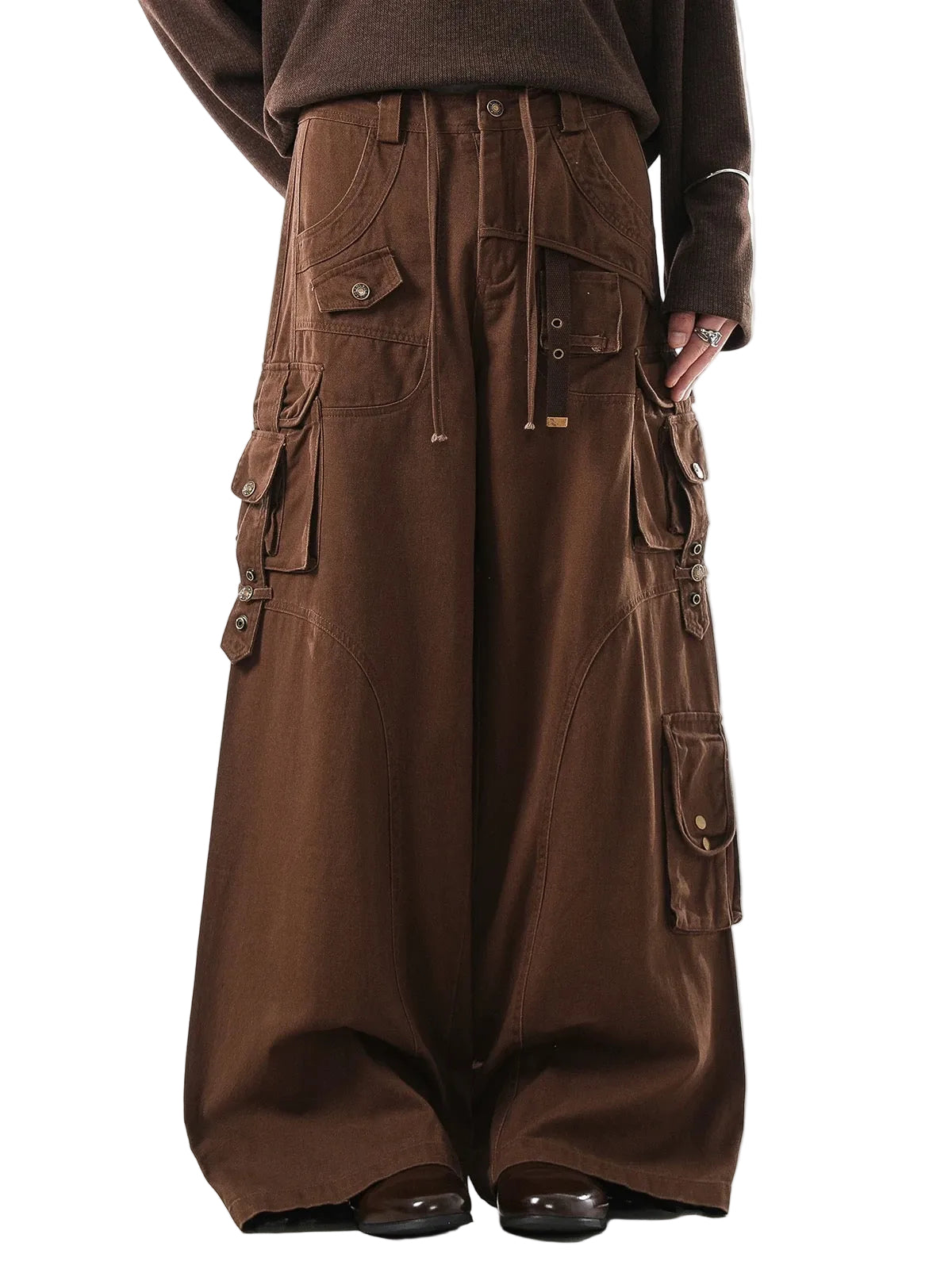 Fit Cargo Parachute Pants 【BLK20218】