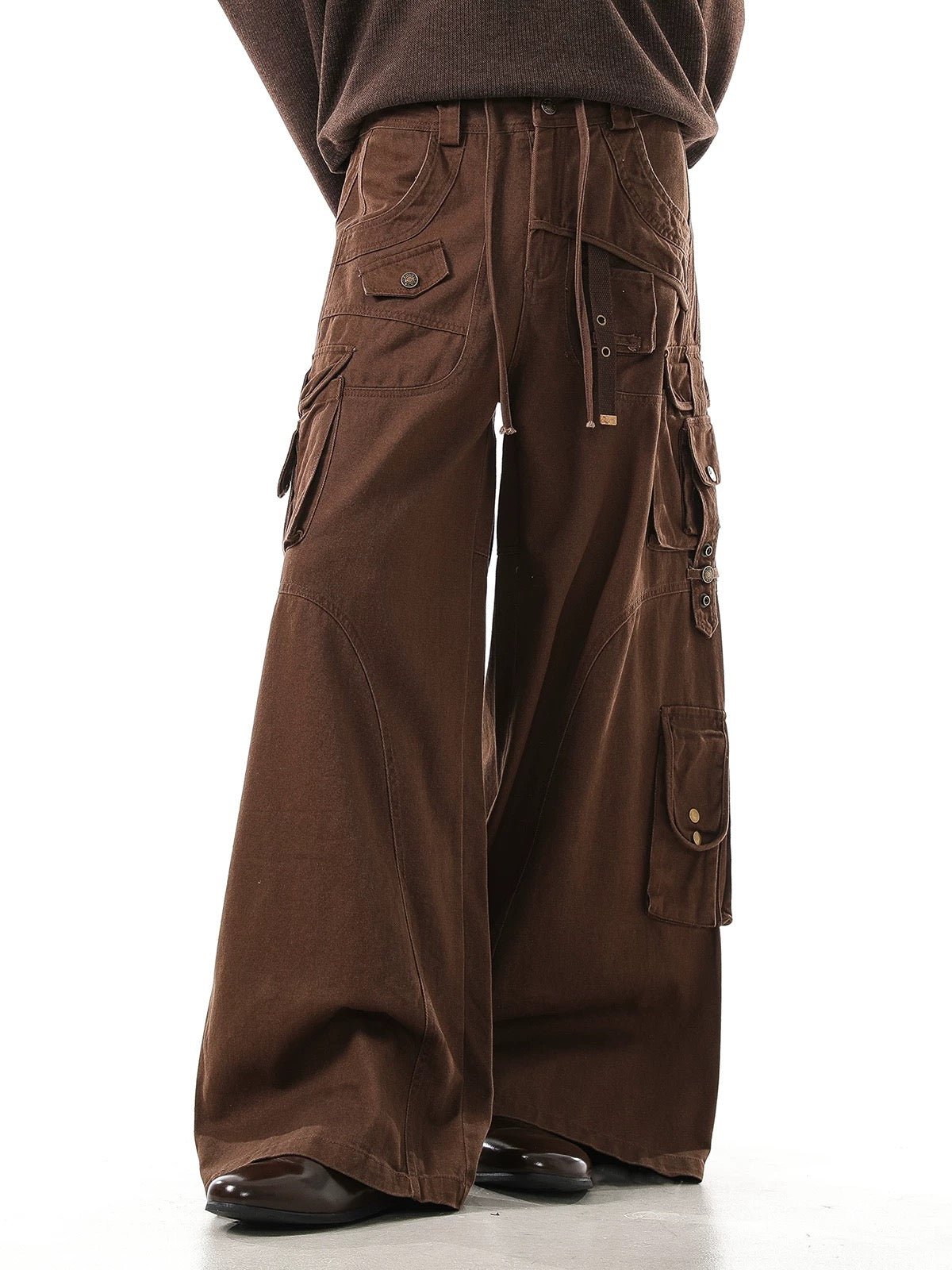 Fit Cargo Parachute Pants 【BLK20218】
